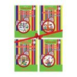 Comorile din gradinita - set 4 carti pentru grupa mijlocie