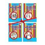 Comorile din gradinita - set 4 carti pentru grupa mare