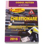 Chestionare pentru obtinerea permisului de conducere auto Categoria B 2016