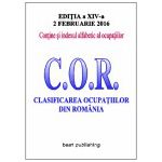 Clasificarea ocupatiilor din Romania - C O R - februarie 2016