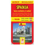 Harta Spaniei - Turistica si rutiera
