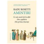 Amintiri. Ce am auzit de la alţii. Din copilărie. Din prima tinereţe