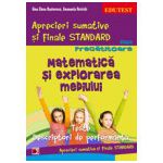 Matematica si explorarea mediului. Aprecieri sumative si finale standard clasa pregatitoare
