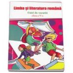 Limba si literatura romana. Caiet de vacanta clasa a V-a