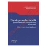 Fise de procedura civila pentru admiterea in magistratura si avocatura