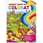 Marea carte de colorat, 3-4 ani