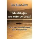 Meditatia nu este ce crezi - Jon Kabat-Zinn