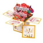 Felicitare explozivă 3D - model 4