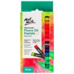 Pastel ulei fluoro solubil Mont Marte, 12 buc