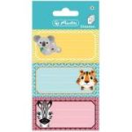 Etichete scolare set 3X3 coli cute animals