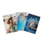 Caiet A4, 60 file, 70g/mp, matematica, colturi rotunjite, motiv megamix 2, herlitz