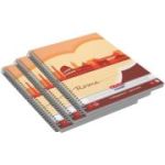 Caiet cu spira A4 70 file, matematica, economic, Herlitz