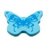 Notes adeziv Office Cover, formă fluture, 75x75 mm, bleu, 50 coli/blister