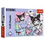 Puzzle carton Trefl Kuromi, 30 piese, 3+ ani