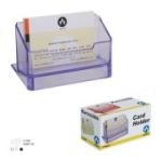 Suport cărți de vizită ARK 1384, plastic transparent