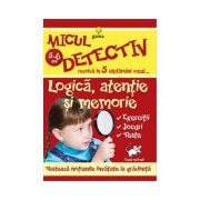 Micul detectiv-Logica, atentie si memorie 5-6 ani