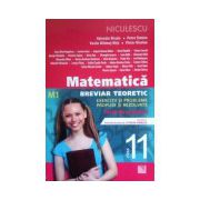 Matematica clasa a XI-a M1, breviar teoretic, exercitii si probleme propuse si rezolvari