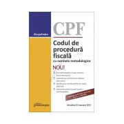 Codul de procedura fiscala cu normele metodologice - actualizat 21 ianuarie 2015