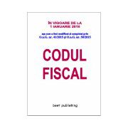 Codul fiscal format A5 - 16 noiembrie 2015 - in vigoare de la 1 ianuarie 2016