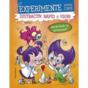 Experimente pentru copii – distractiv, rapid şi uşor, vol 1- portocaliu