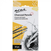 Creioane carbune Mont Marte 12/set