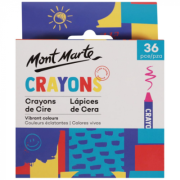 Creioane cerate Mont Marte 36 buc/set
