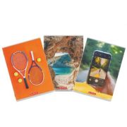 Caiet A4, 60 file, 70g/mp, dictando, colturi rotunjite, motiv megamix 2, herlitz