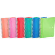 Caiet organizator Oxford Office, my colours, spira dubla, coperta PP, dictando
