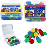 Jetoane Nebo din plastic, 80 buc/set