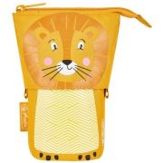 Penar tip suport instrumente de scris, 2 in 1, motiv Lion, Herlitz