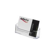 Suport pentru cărți de vizită din plastic Deflecto DE70101, 96 x 50 x 35 mm