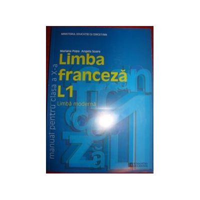 Limba franceza - Manual pentru clasa a-X-a Limba 1
