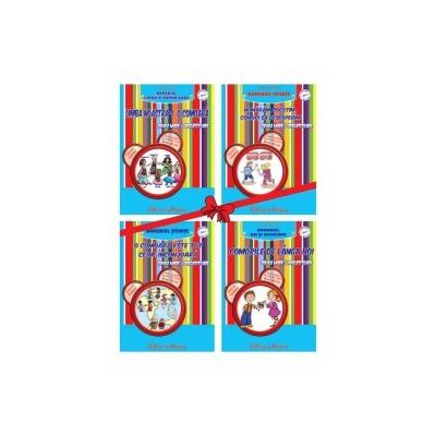 Comorile din gradinita - set 4 carti pentru grupa mare