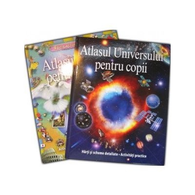 Set Atlasul Terrei si Atlas de istorie a lumii