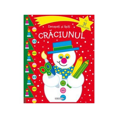Decupati si lipiti Craciunul 1 (rosie)