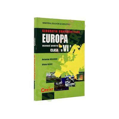 Geografia continentelor-Europa. Manual pentru clasa a VI-a. Corint