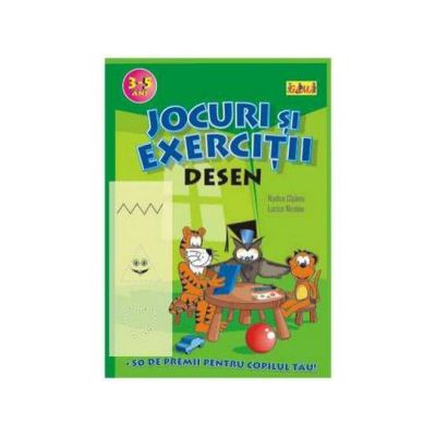 Jocuri si exercitii - Desen 3-5 ani