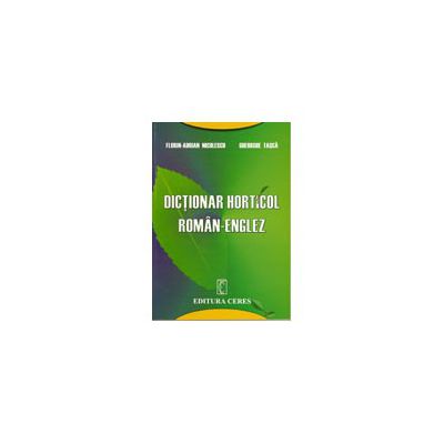 Dictionar horticol roman-englez