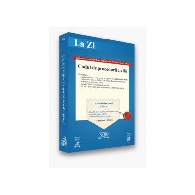 Codul de procedura civila actualizat la 5.02.2013