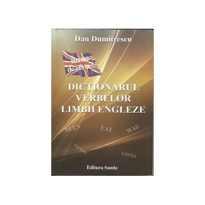 Dictionarul verbelor limbii engleze