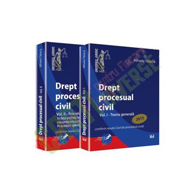 Oferta pachet Drept procesual civil. Vol. I + II. Teoria generala. Proceduri speciale