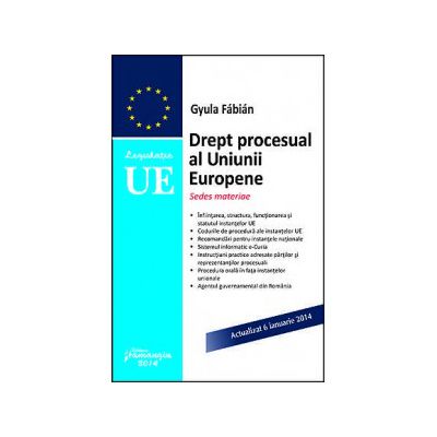 Drept procesual al Uniunii Europene