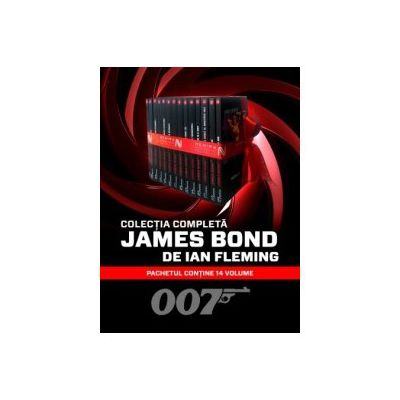 Colectia completa JAMES BOND (14 vol.)