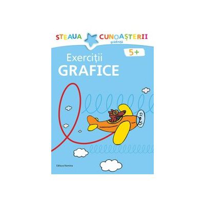 Exercitii Grafice 5+ (albastru)