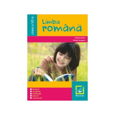 Limba romana (gramatica) – clasa a VII-a caiet de lucru