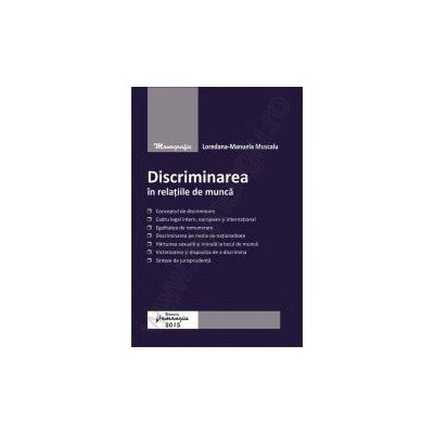 Discriminarea in relatiile de munca