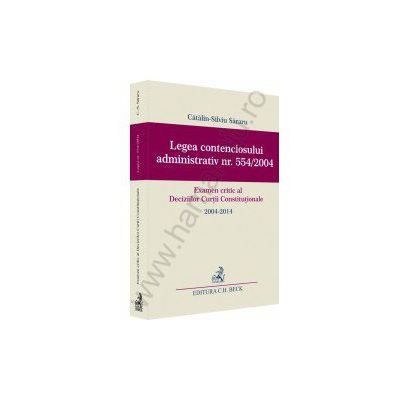 Legea contenciosului administrativ nr. 554/2004