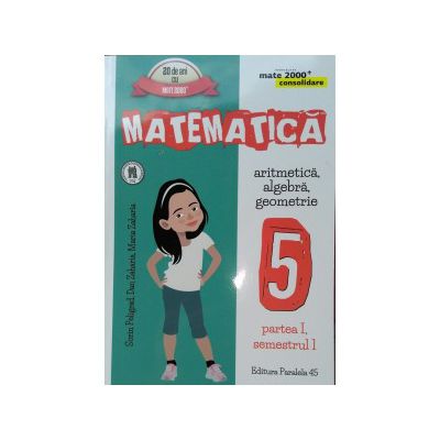 Mate 2016 clasa a V a semestrul I