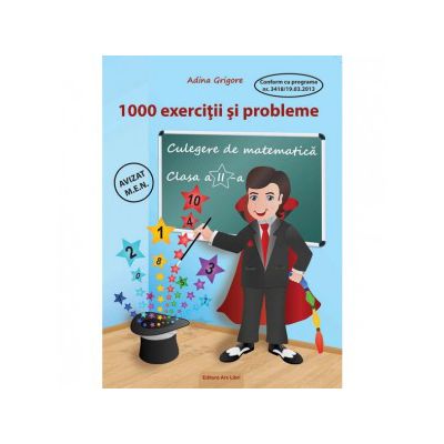 1000 exerciții și probleme Clasa a II-a - Culegere de matematică