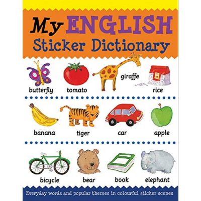 My English Sticker Dictionary (Language Sticker Books)